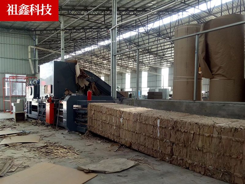 打包機廠家告訴您什么是全自動廢紙打包機？