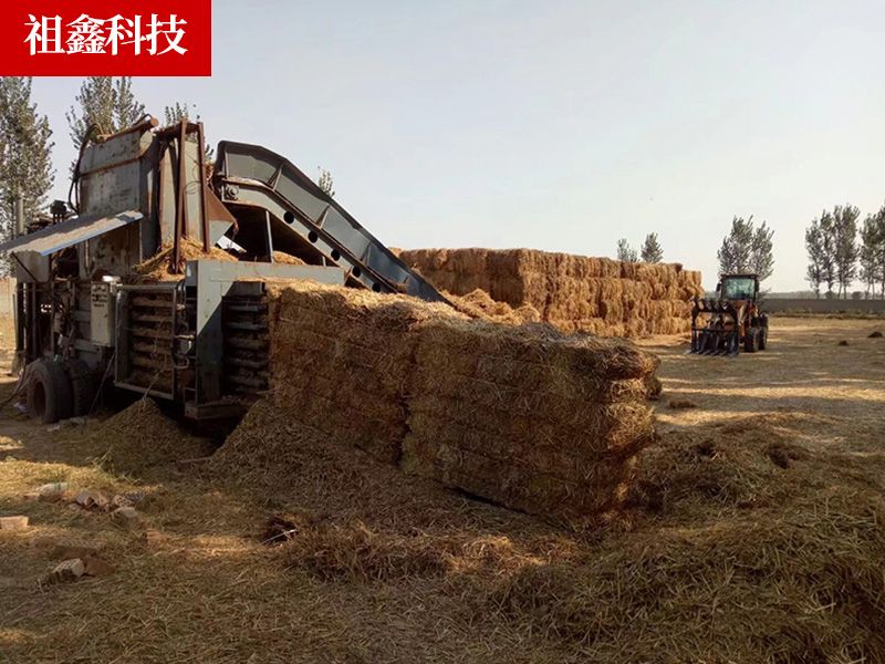 120型半自動秸稈打包機