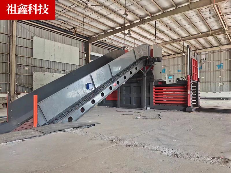 200噸全自動(dòng)廢紙打包機(jī)