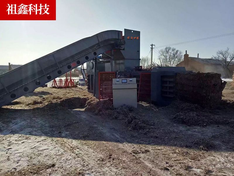 160型全自動(dòng)秸稈打包機(jī)